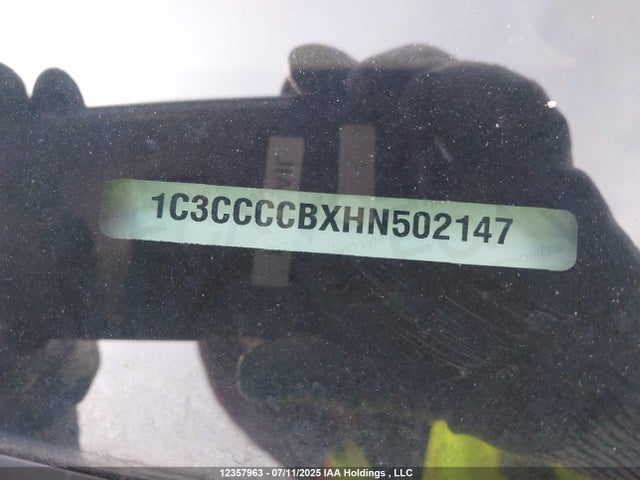 1C3CCCCBXHN502147 Chrysler 200