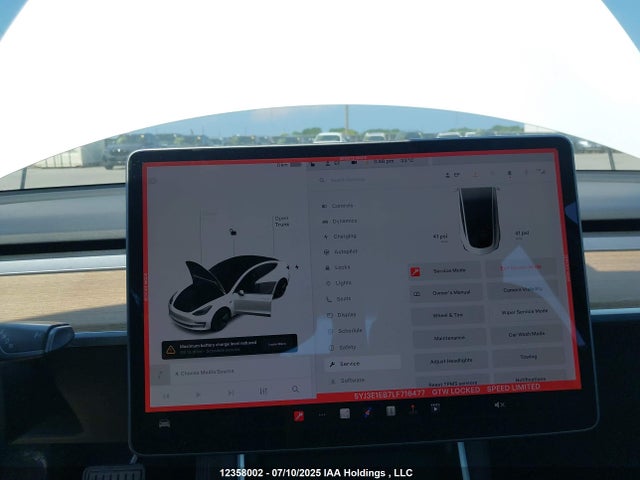 5YJ3E1EB7LF716477 Tesla MODEL 3