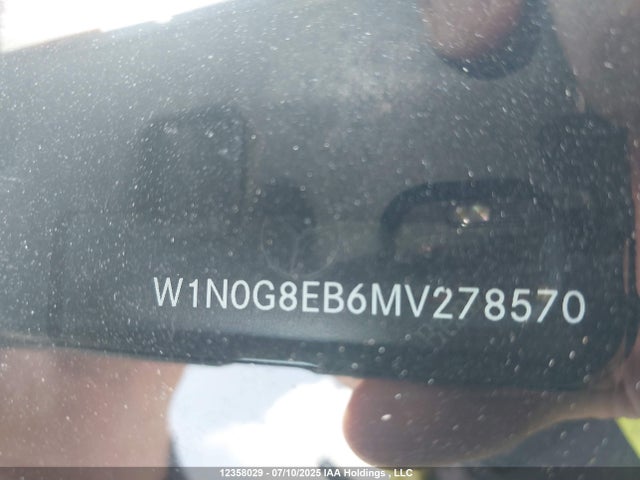 W1N0G8EB6MV278570 Mercedes-Benz m264