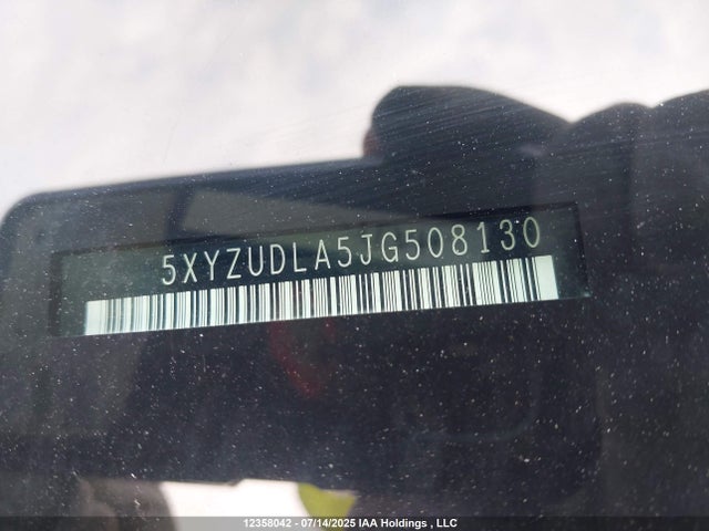 5XYZUDLA5JG508130 Hyundai t-gdi theta ii