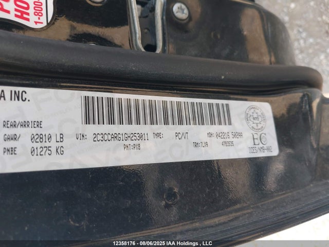 Chrysler 300 2016 2C3CCARG1GH253011 Image 9