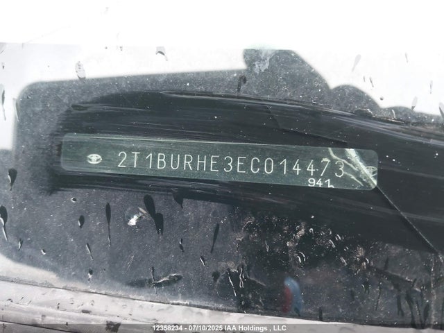 Toyota 2zr-fe 2014 2T1BURHE3EC014473 Image 20