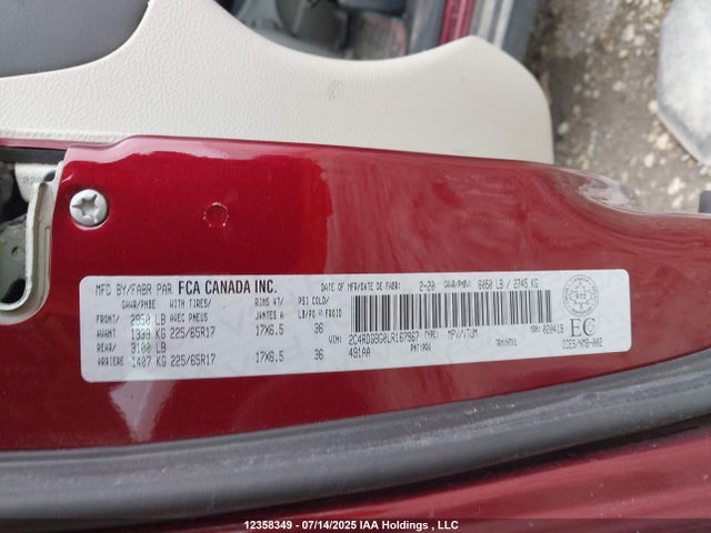 2C4RDGBG0LR167967 Dodge Grand Caravan