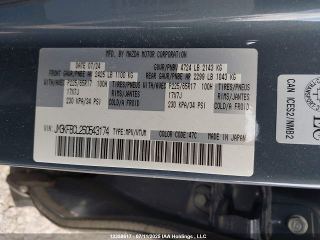 JM3KFBCL2S0543174 Mazda py
