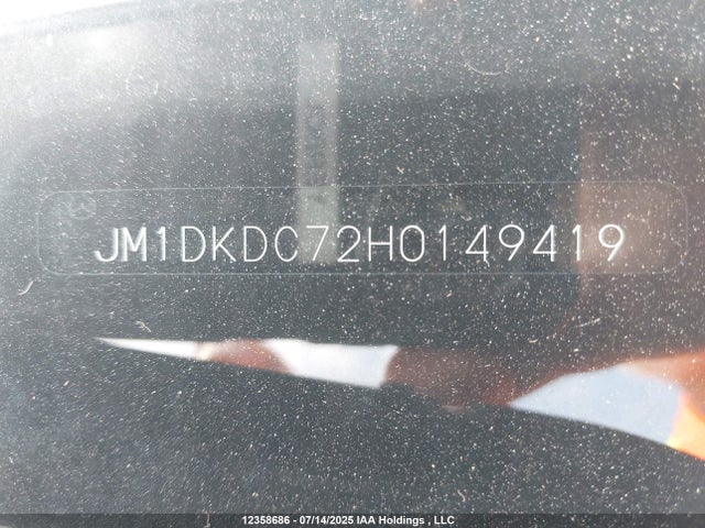 JM1DKDC72H0149419 Mazda pe