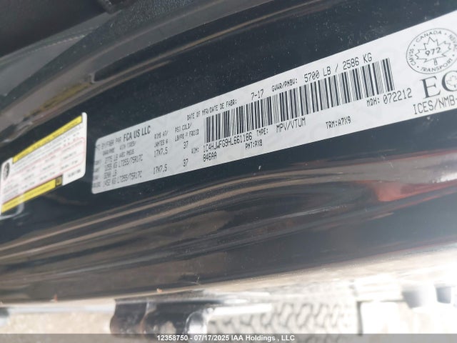 1C4HJWFG9HL661186 Jeep Wrangler