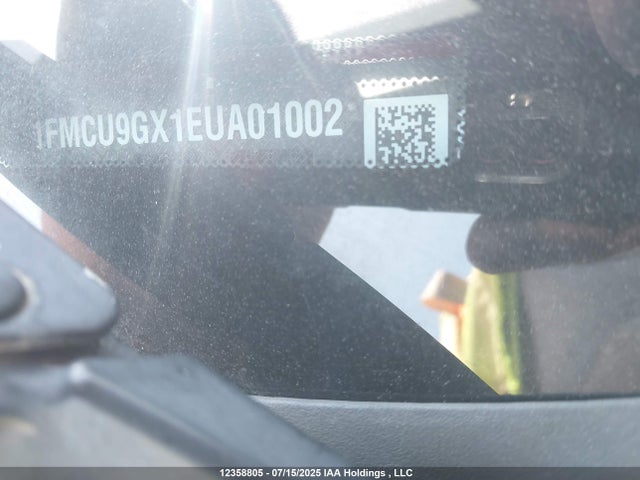 1FMCU9GX1EUA01002 Ford 2014