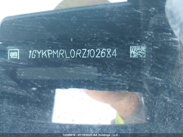 1GYKPMRL0RZ102684 Cadillac x0e + ec6