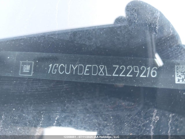 1GCUYDED8LZ229216 Chevrolet l84 - di, dfm, alum, gen 5, var 2