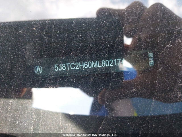 Acura k20c4 2021 5J8TC2H60ML802174 Image 20