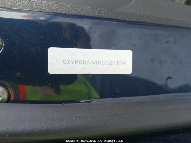 5XYPGDA54HG327194 KIA Sorento