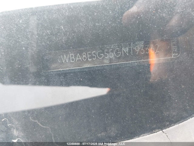 WBA8E5G55GNT93362 BMW 2016