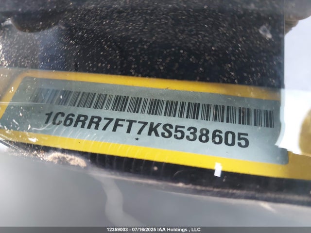 RAM 2019 2019 1C6RR7FT7KS538605 Image 18