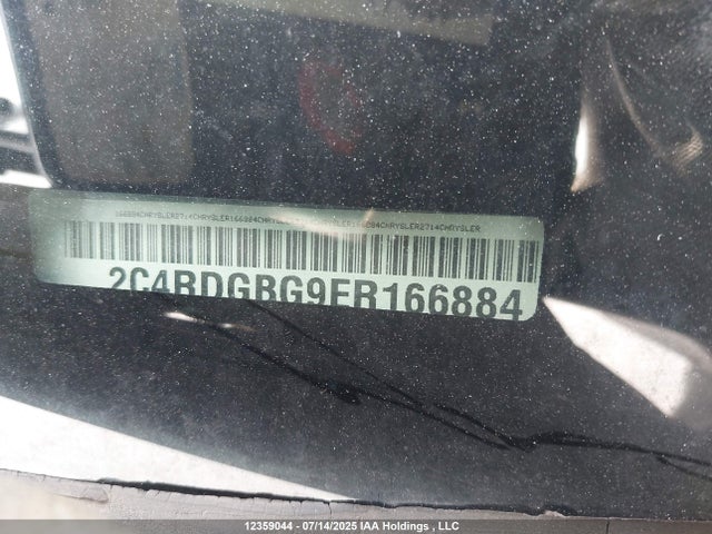 2C4RDGBG9ER166884 Dodge 2014