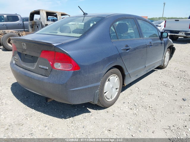 2008 Honda Civic Hybrid მანქანა იყიდება აუქციონზე, vin: JHMFA36218S801648, აუქციონის ნომერი: 12359052