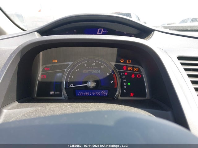 2008 Honda Civic Hybrid მანქანა იყიდება აუქციონზე, vin: JHMFA36218S801648, აუქციონის ნომერი: 12359052