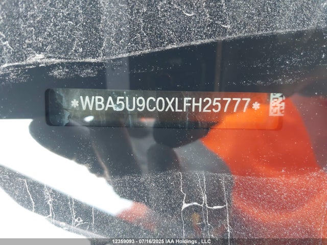 WBA5U9C0XLFH25777 BMW M340I
