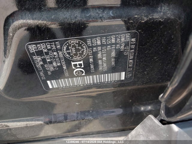 Nissan 2024 2024 JN8BT3CB0RW422203 Image 9