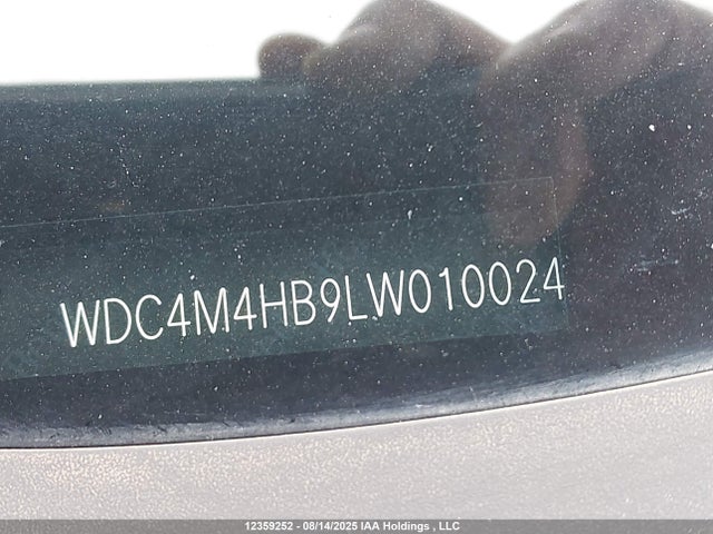 WDC4M4HB9LW010024 Mercedes-Benz m260