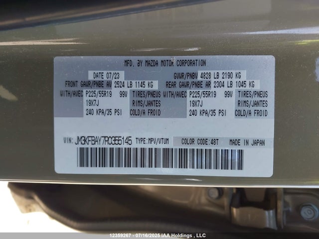 JM3KFBAY7R0355145 Mazda py turbo