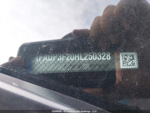1FADP3F20HL250328 Ford 2.0l gdi
