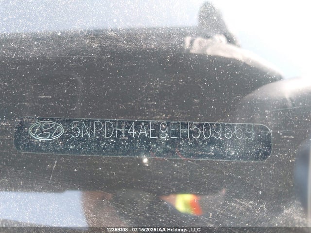 Hyundai dohc mpi nu 2014 5NPDH4AE9EH509669 Image 19