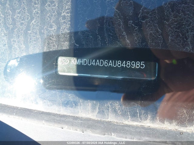 12359326 :رقم المزاد ، KMHDU4AD6AU848985 vin ، 2010 Hyundai Elantra Gls مزاد بيع