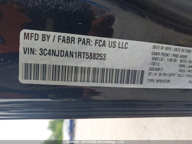 3C4NJDAN1RT588253 Jeep 2024