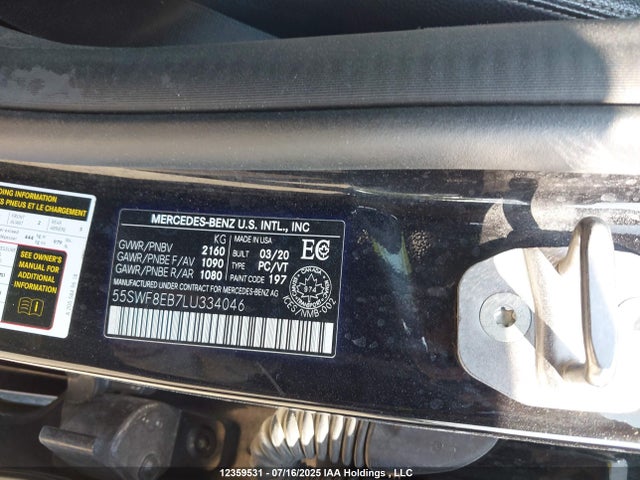 55SWF8EB7LU334046 Mercedes-Benz m264