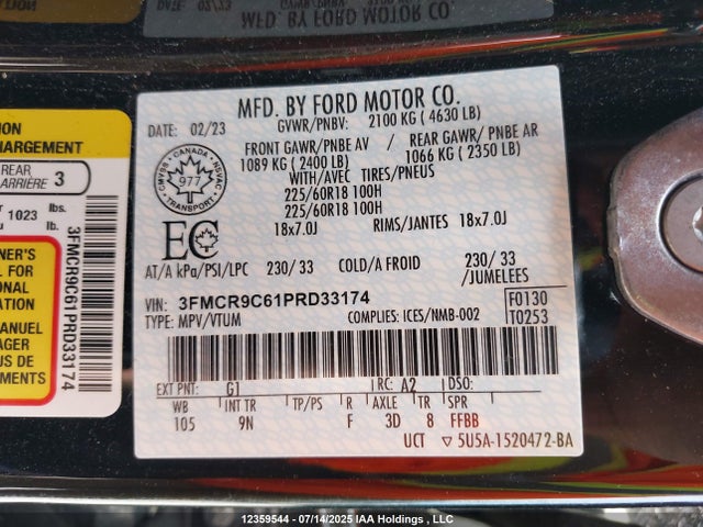 Ford dragon 2023 3FMCR9C61PRD33174 Image 19