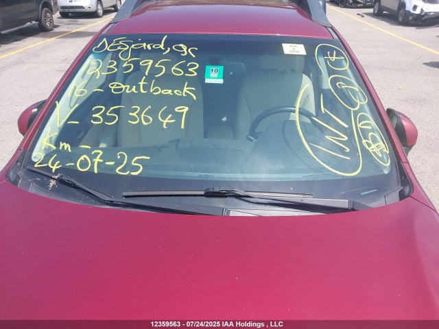 4S4BSACC4G3353649 Subaru 2.5l u5