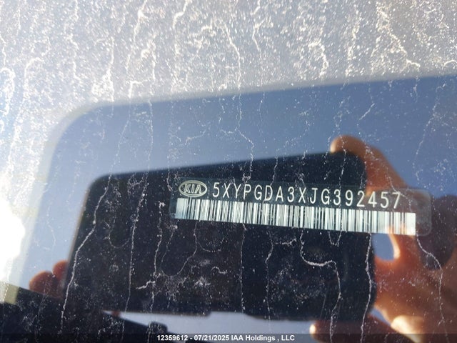 5XYPGDA3XJG392457 KIA gdi theta-ii