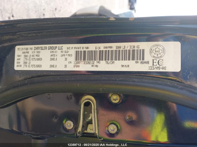 RAM 1500 2014 1C6RR7TT3ES392132 Image 18
