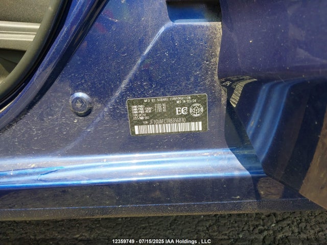 JF1GUAFC1R8356830 Subaru na