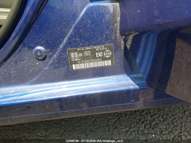 JF1GUAFC1R8356830 Subaru na