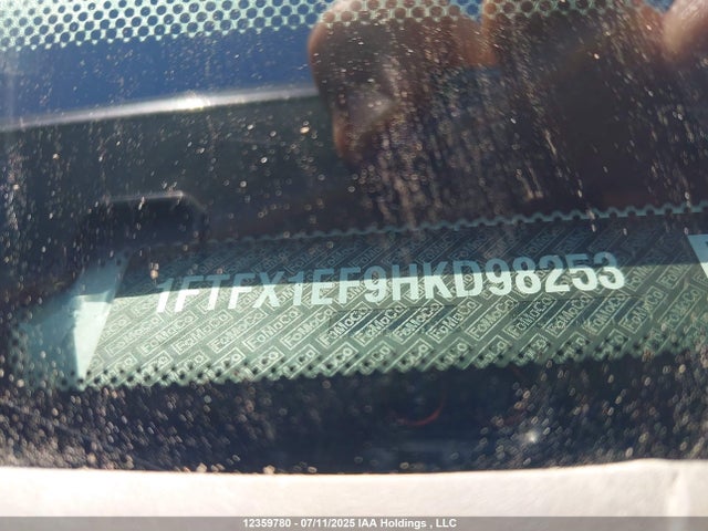 12359780 :رقم المزاد ، 1FTFX1EF9HKD98253 vin ، 2017 Ford F150 Super Cab مزاد بيع