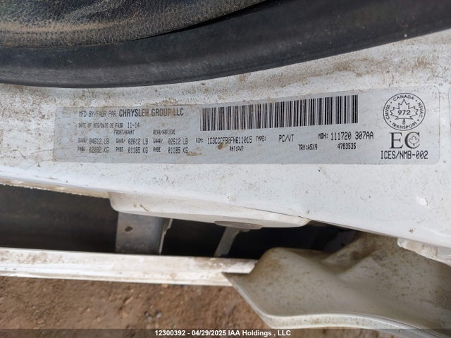 Chrysler 2015 2015 1C3CCCFB0FN611015 Image 9