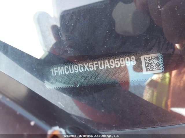 1FMCU9GX5FUA95998 Ford 2015