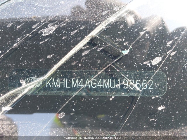 KMHLM4AG4MU198662 Hyundai mpi nu pe