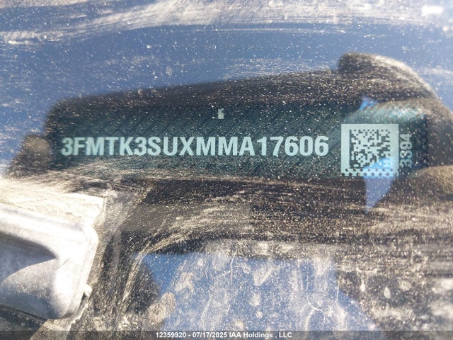 3FMTK3SUXMMA17606 Ford 2021