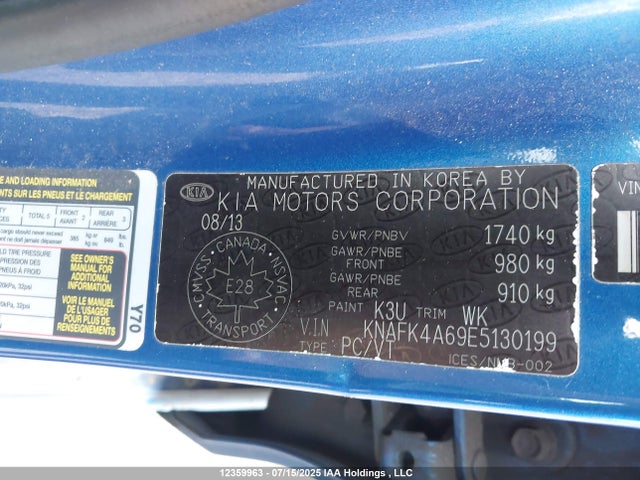 KIA Forte 2014 KNAFK4A69E5130199 Image 18