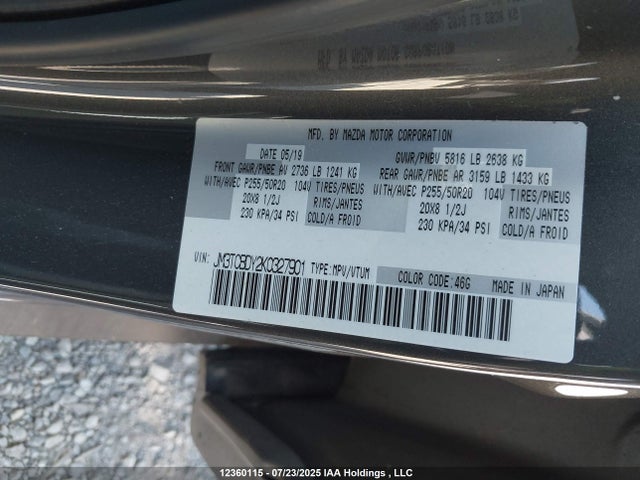 JM3TCBDY2K0327901 Mazda py turbo