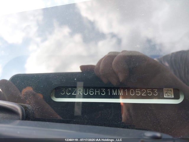 3CZRU6H31MM105253 Honda r18z9