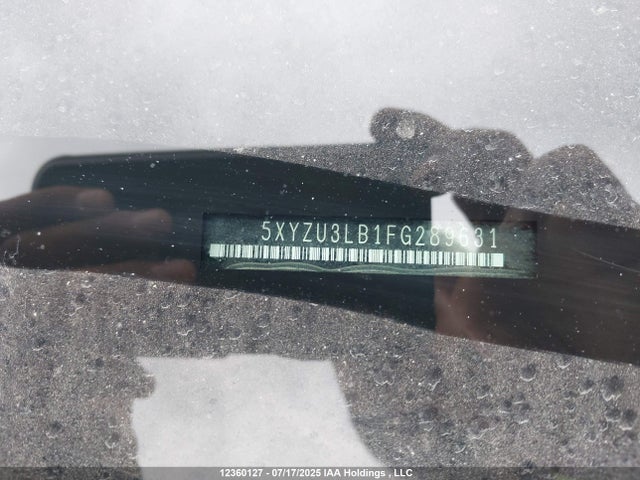 5XYZU3LB1FG289631 Hyundai dohc gdi theta ii