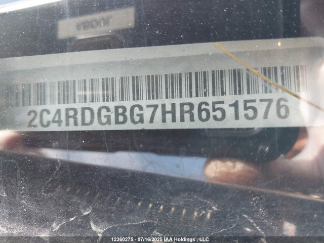 Dodge 2017 2017 2C4RDGBG7HR651576 Image 9