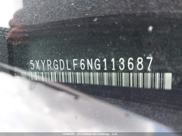 5XYRGDLF6NG113687 KIA t-gdi theta-iii