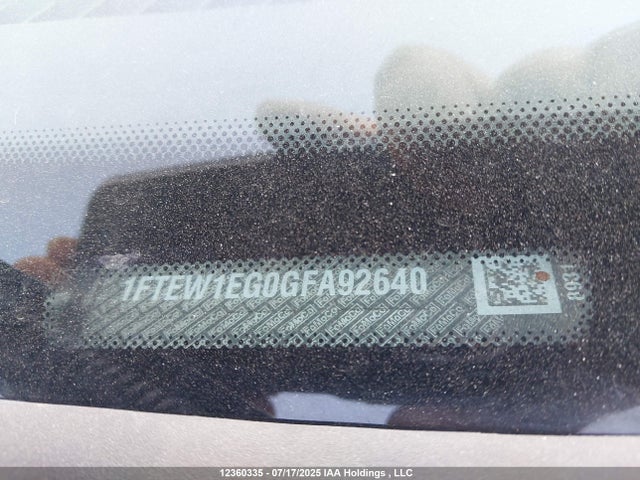 1FTEW1EG0GFA92640 Ford 2016