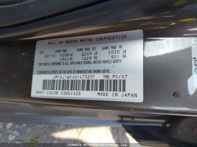 JM1GJ1W54G1473201 Mazda py