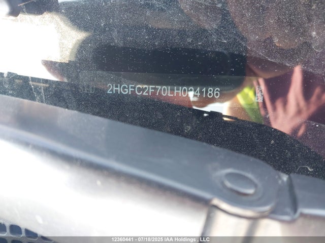 Honda k20c2 2020 2HGFC2F70LH024186 Image 9