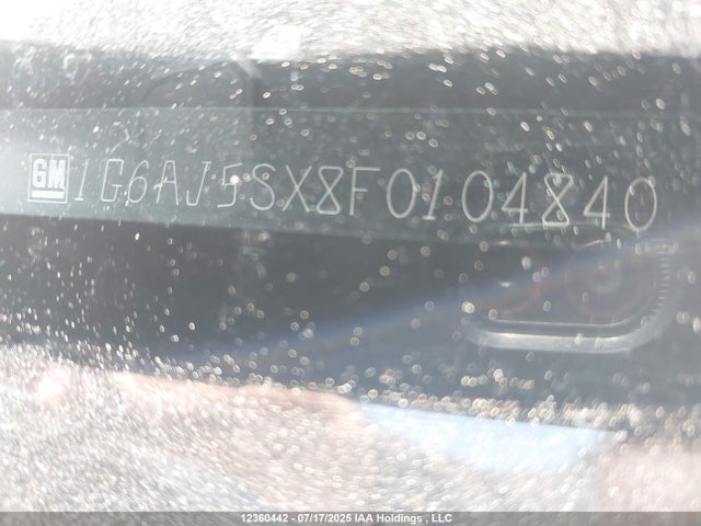 1G6AJ5SX8F0104840 Cadillac ltg
